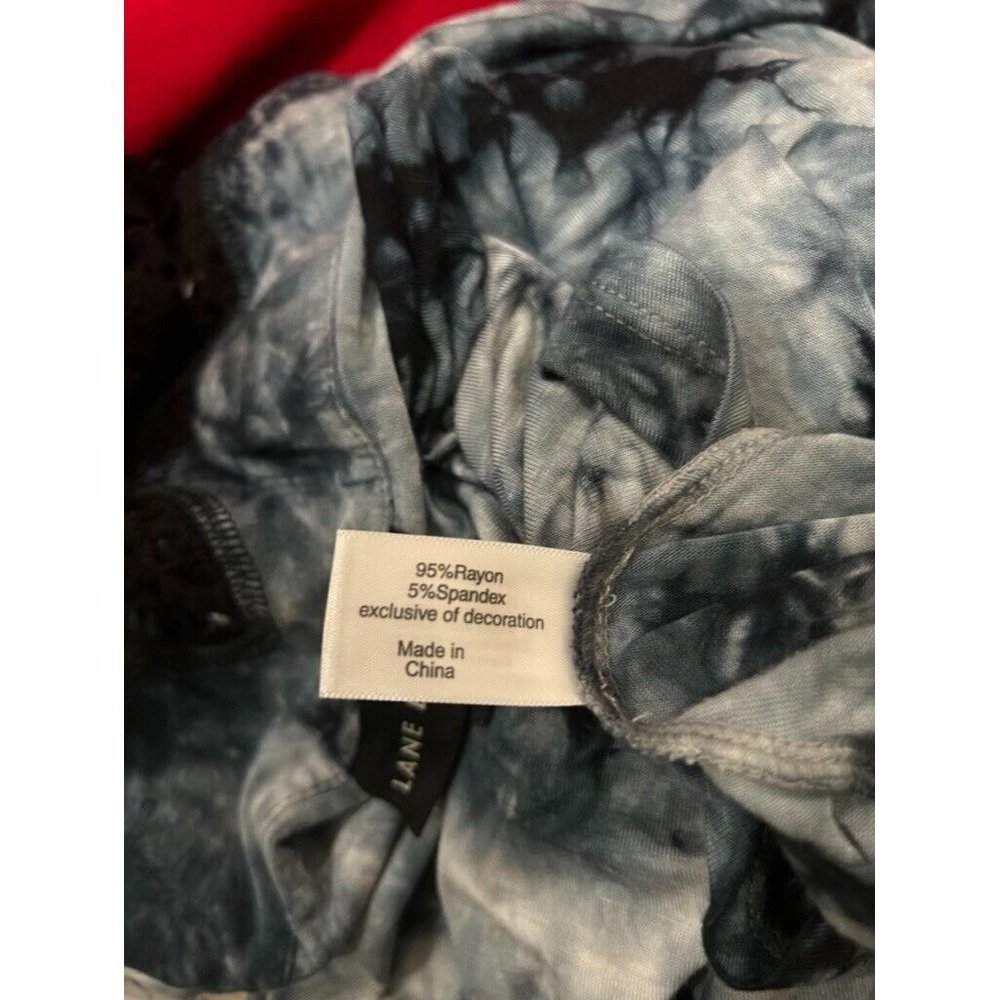 NWT Lane Bryant Women's Blue Tie Dye Crochet Tank Dress Stretch Dress Size 18/20 - Picture 6 of 6